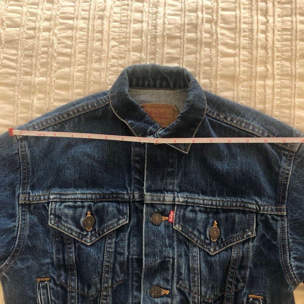 LEVI’S VTG Trucker Denim Jean Jacket 57508-1109 - Picture 12 of 15